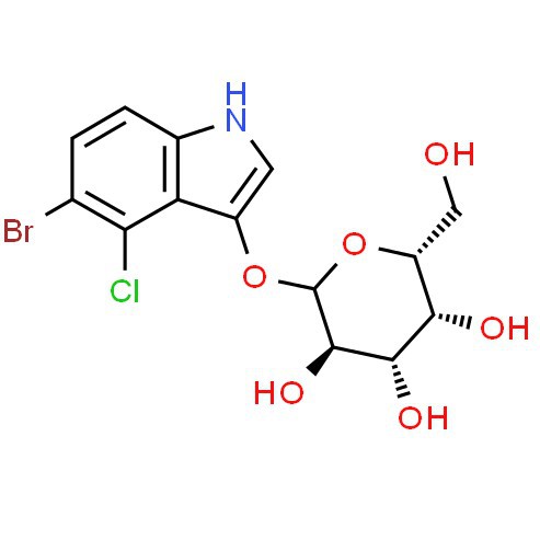 CAS:7240-90-6|5-Bromo-4-kloro-3-indolil -D-galaktopiranosit