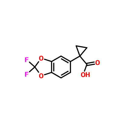 CAS 862574-88-7|1-(2,2-Difloro-benzo[1,3]dioksol-5-il)-siklopropankarboksilik asit