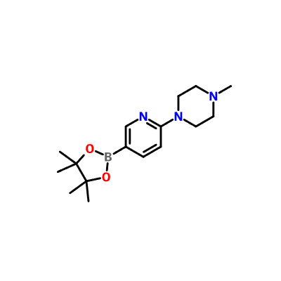 CAS 918524-63-7|1-METİL-4-[5-(4,4,5,5-TETRAMETİL-1,3,2-DİOKSABORALAN-2-YL )PİRİDİN-2-YL]PIPERAZİN