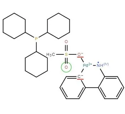 CAS:1445086-12-3|Metansülfonato(trisikloheksilfosfin)(2'-aMino-1,1'-bifenil-2-il)palladiuM(II) DikloroMetan Eklentisi