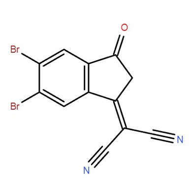 CAS:2652583-73-6|2-(5,6-Dibromo-3-okso-2,3-dihidro-1H-inden-1-iliden)malononitril