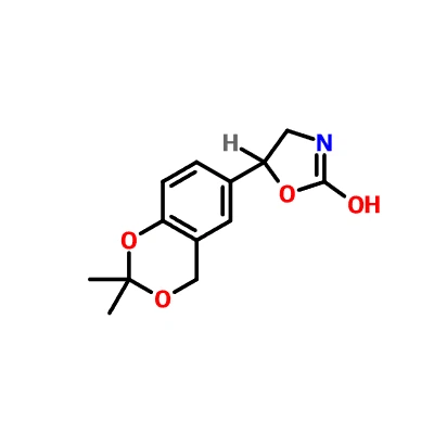 CAS 452339-73-0|2-Oksazolidinon, 5-(2,2-diMetil-4H-1,3-benzodioksin-6-il)-, (5R )-