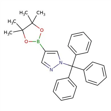 CAS:863238-73-7|4-(4,4,5,5-Tetrametil-1,3,2-dioksaborolan-2-il)-1-tritilpirazol