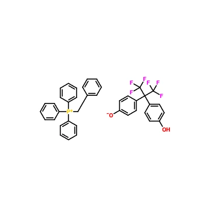 CAS 75768-65-9|4,4'-(2,2,2-trifloro-1-(triflorometil)etiliden)bis(fenol) ile Benziltrifenilfosfonyum Tuzu