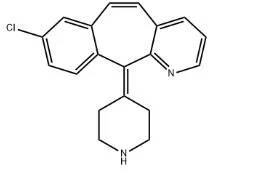 CAS:117811-20-8丨8-Kloro-11-(piperidin-4-iliden)-11H-benzo[5,6]siklohepta[1,2- b]piridin