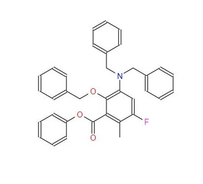 CAS:1253799-29-9丨2-Benziloksi-3-dibenzilMino-5-floro-6-Metil-benzoik Asit Fenil Ester