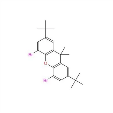CAS:130525-43-8丨4,5-DIBROMO-2,7-DI-TERT-BUTYL-9,9-DIMETHYLXANTHENE