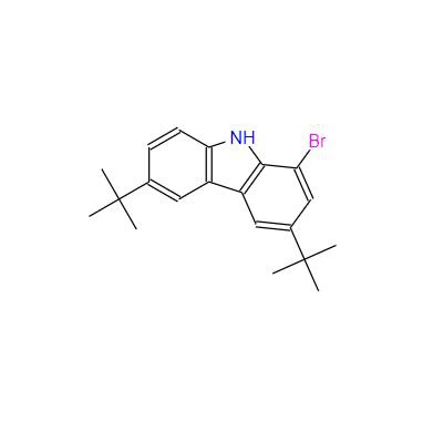 CAS:1357359-52-4丨1-bromo-3,6-bis(1,1-dimetiletil)-9H-Karbazol